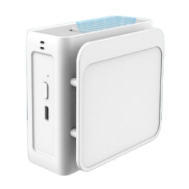 Tipe C Pengisian Portable Pinggang Fan 3 Kecepatan Angin Dibangun Di 5000mah Baterai