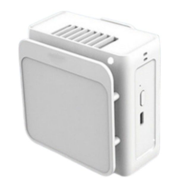 Tipe C Pengisian Portable Pinggang Fan 3 Kecepatan Angin Dibangun Di 5000mah Baterai