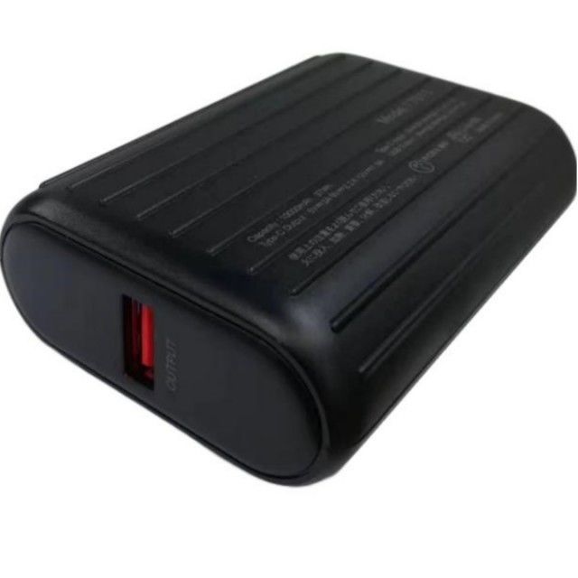CE RoHS FCC PSE Power Bank 10000mAh 21700 Baterai Li-Ion Powerbank Pengisian Cepat