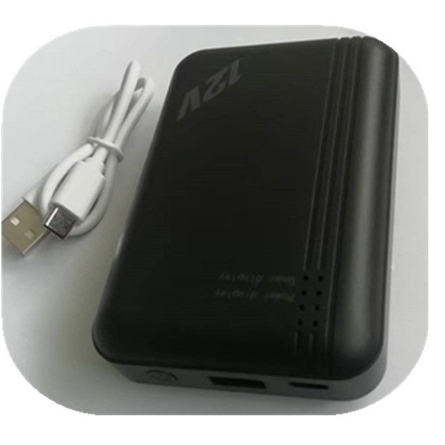 Baterai kipas 12V 10000mAh DC Untuk pendingin Jaket Kipas USB Untuk Ponsel