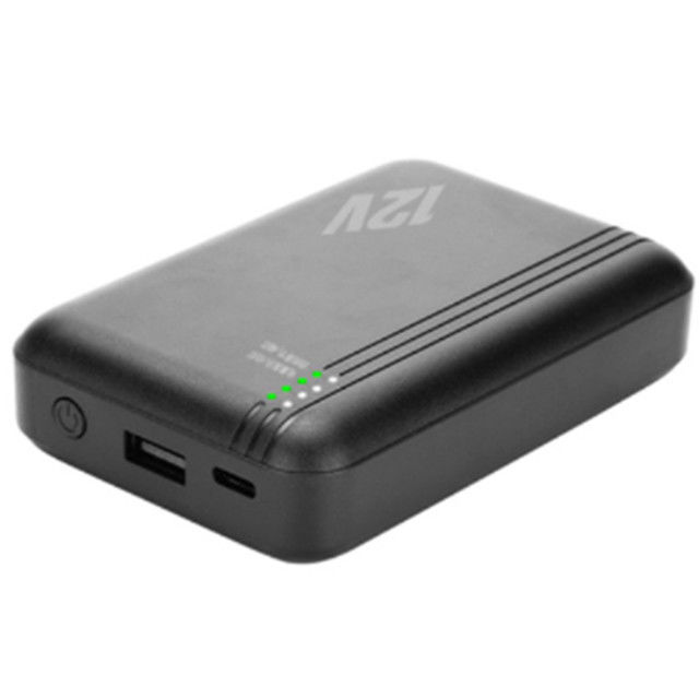 Baterai kipas 12V 10000mAh DC Untuk pendingin Jaket Kipas USB Untuk Ponsel