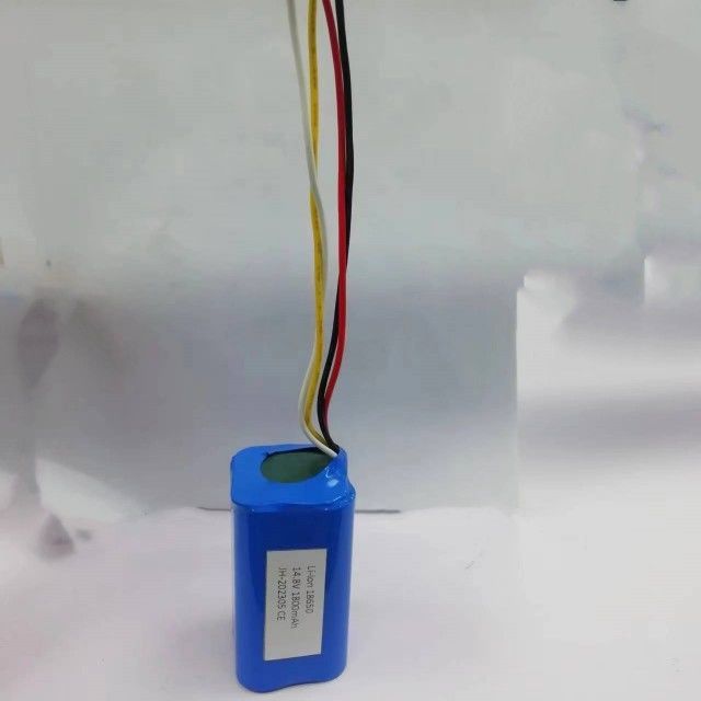 Baterai yang disesuaikan 14.8v 2200mah 18650 Cell 4s1p Dengan BMS Untuk Sweeper