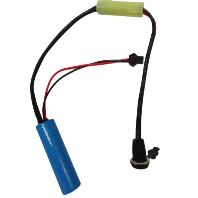 Baterai Pompa Air SM-2P 18650 1s 3.7v 2000mAh Dengan Steker Pengisi Daya DC5521
