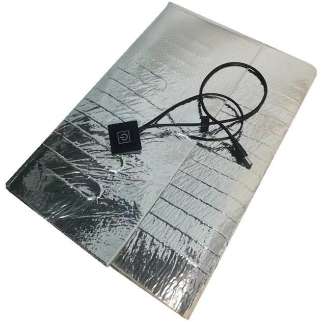 12V Aluminium Foil Bantalan Pemanas Ukuran 25x25cm 30x30cm 35x35cm Untuk Pengiriman Makanan