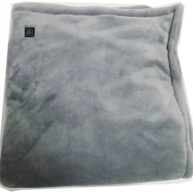 Selimut Inframerah Dipanaskan Tegangan Rendah 80 X 150cm Sprei Aman Dipanaskan Dengan USB