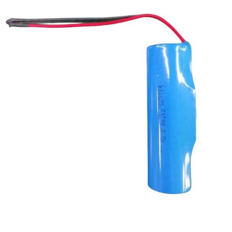 3.7V 5000mAh 21700 Paket Dengan PCB Dan Led 20 AWG Untuk Perangkat Elektronik