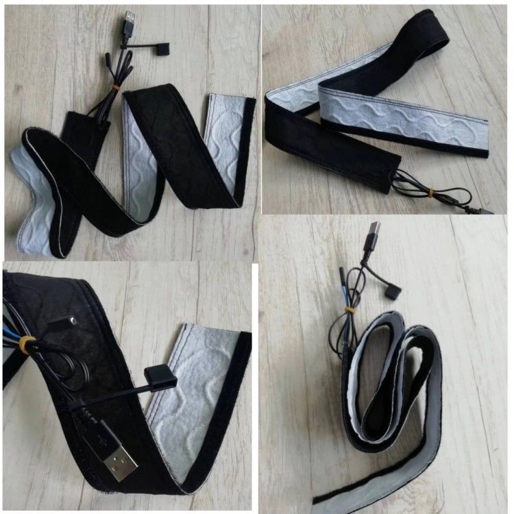 Panas Pad dengan Velcro dan Thermostat Diameter 13mm Untuk Membungkus Pipa PVC