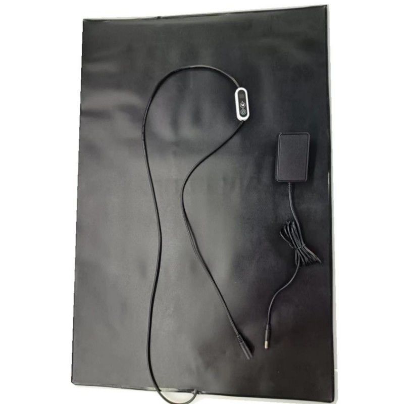 PVC Pet Heat Mat 12V Heating Pad 60x40cm Dengan Pengontrol Suhu Untuk Anjing Kucing