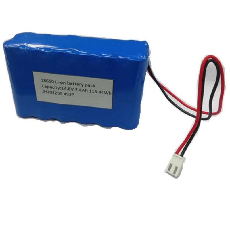 18650 Baterai Paket 4s3p 14.8V 7.8Ah Baterai Dengan 2-Pin Kontak Untuk Lampu LED