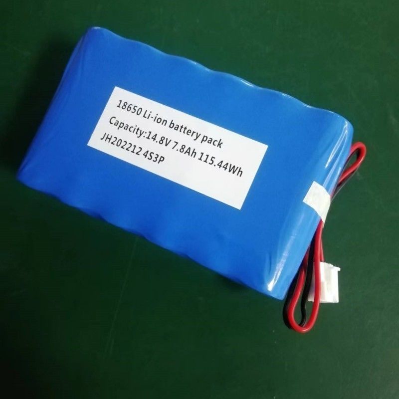 18650 Baterai Paket 4s3p 14.8V 7.8Ah Baterai Dengan 2-Pin Kontak Untuk Lampu LED