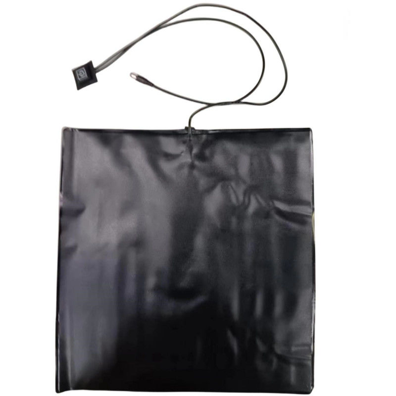 35x35cm Custom Heating Pads 12V Dengan DC Plug Untuk Hot Food Delivery Bag