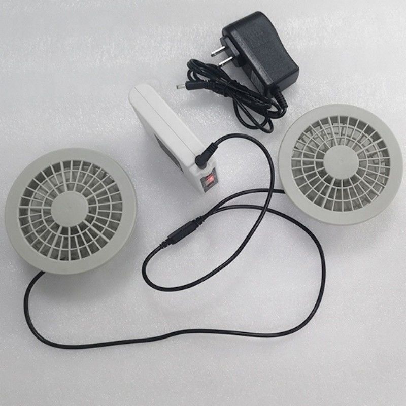 PSE Fan Battery Set 7.4V 5200mAh Jacket Cooling Fan Set 4 Tingkat Kecepatan Angin