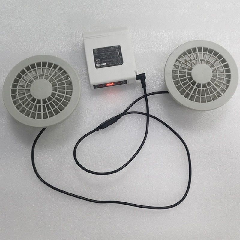 PSE Fan Battery Set 7.4V 5200mAh Jacket Cooling Fan Set 4 Tingkat Kecepatan Angin