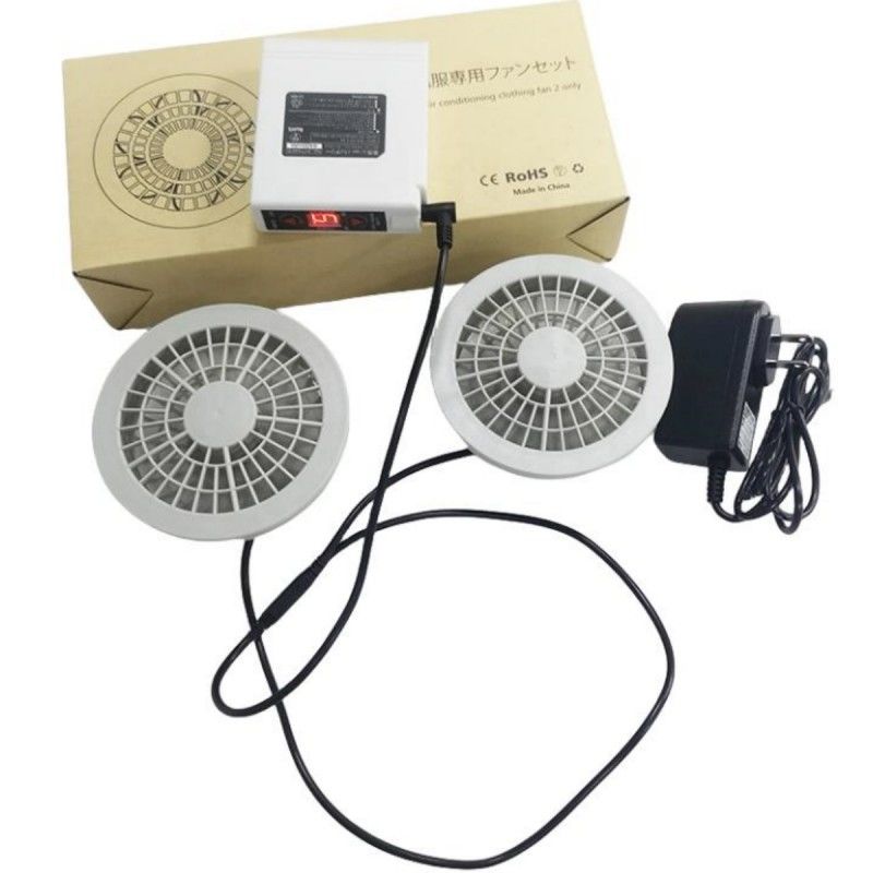 PSE Fan Battery Set 7.4V 5200mAh Jacket Cooling Fan Set 4 Tingkat Kecepatan Angin