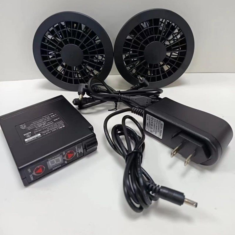 Korea Brand Battery Fan Set 7.4V 7000mAh KC Untuk Cooling Jacket