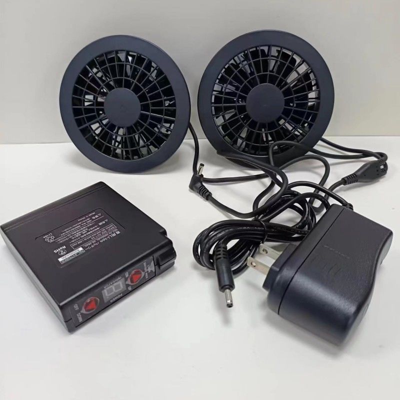 Korea Brand Battery Fan Set 7.4V 7000mAh KC Untuk Cooling Jacket