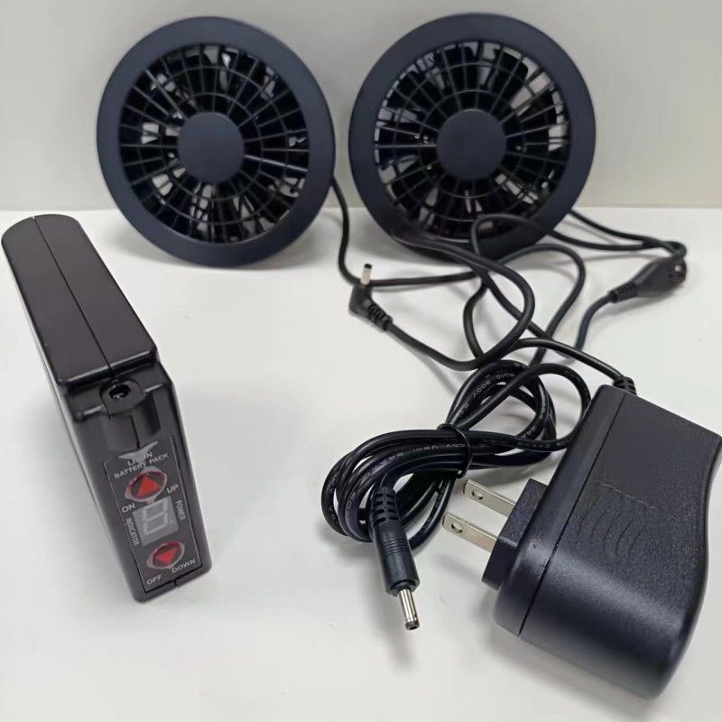 Korea Brand Battery Fan Set 7.4V 7000mAh KC Untuk Cooling Jacket