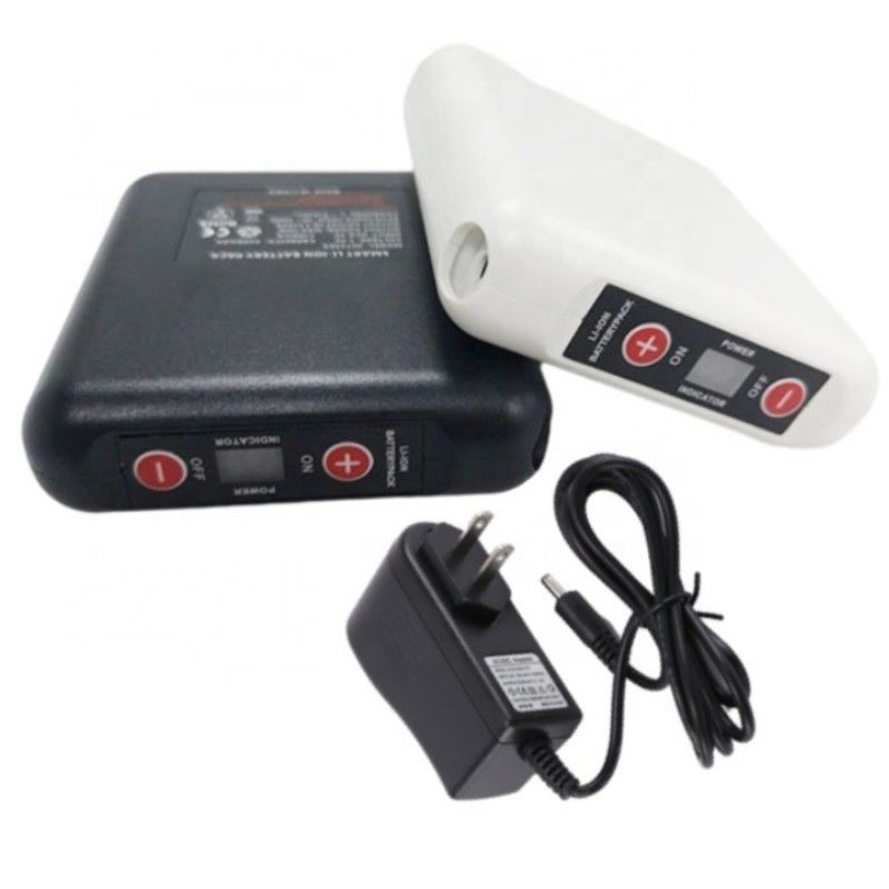 7.4V 6400mAh Pakaian Pemanas Baterai Set Dengan EU Plug Charger Untuk Tali Pinggang Pemanas