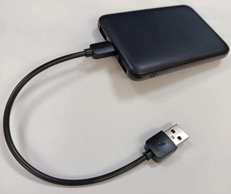 Mini Faster Powerbank 4000mAh 5V 2A Baterai Super Slim Ukuran Palm Power Bank
