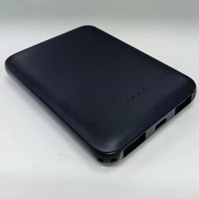 Mini Faster Powerbank 4000mAh 5V 2A Baterai Super Slim Ukuran Palm Power Bank