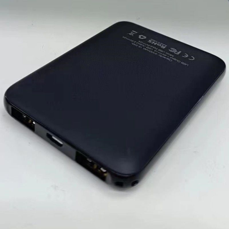 Mini Faster Powerbank 4000mAh 5V 2A Baterai Super Slim Ukuran Palm Power Bank