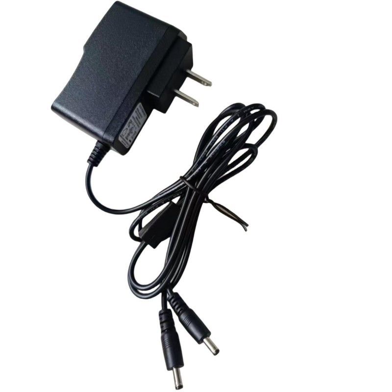 Pengisi daya standar AS 8.4V 1.2A dengan dua kepala DC untuk baterai sarung tangan yang dipanaskan