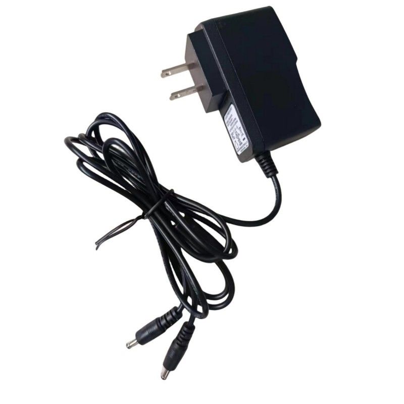 Pengisi daya standar AS 8.4V 1.2A dengan dua kepala DC untuk baterai sarung tangan yang dipanaskan