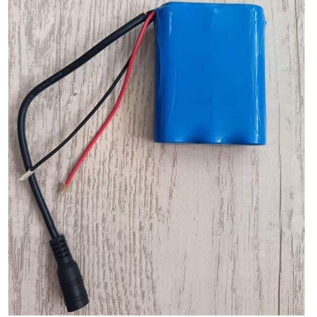 Baterai Custom 11.1V 12V Paket 18650 3s1p 12V 3.5Ah Baterai dengan DC Plug untuk lampu strip LED